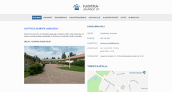 Desktop Screenshot of hamina-asunnot.fi